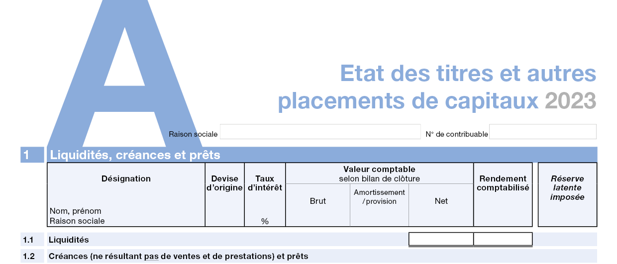 Annexe A - détails