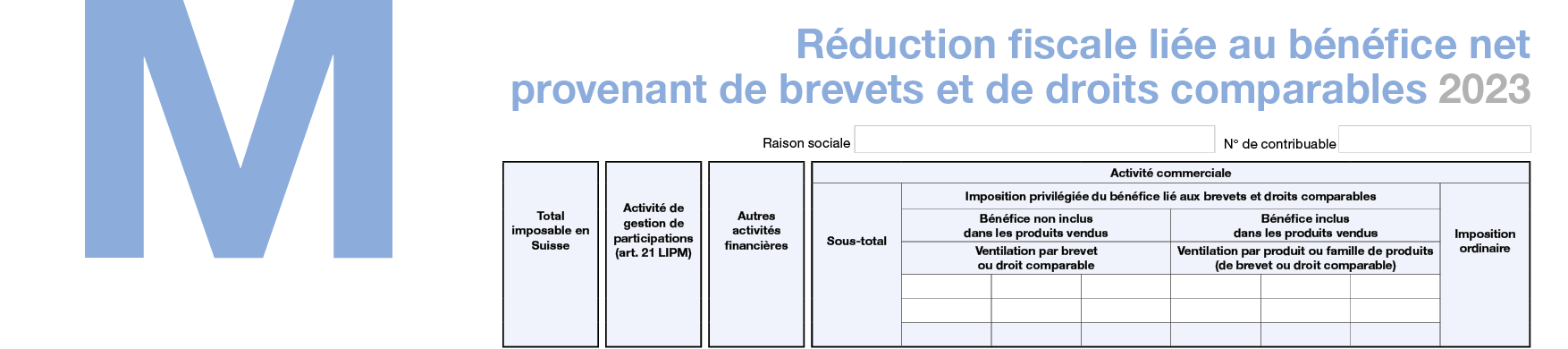 Annexe M - détails